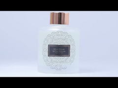 Cylinder Square Bottle Room Aroma Reed Diffuser Dengan Kotak Hadiah