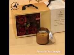 Set Lilin Botol Coklat Lilin Alami Eucalyptus Dengan Tutup Gabus