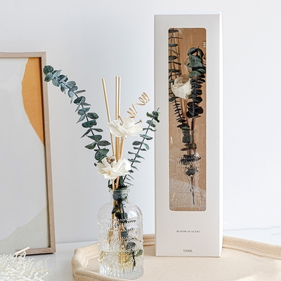 Penyegar Udara Aroma Bunga Timbul Alami Reed Diffuser 100ml untuk Kantor