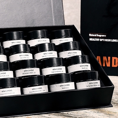 AROMA RUMAH China Harga Terbaik Belanja Natal Lilin Kedelai Aroma Aroma Sampel 16 pcs/Set Mini Lilin Beraroma