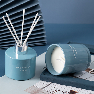 AROMA HOME Fragrance Oil Set Kotak Hadiah Lilin Beraroma Reed Diffuser Unik