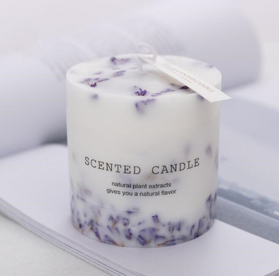 OEM Lemon Verbena Pillar Untuk Dekorasi Aroma Lilin Rumah