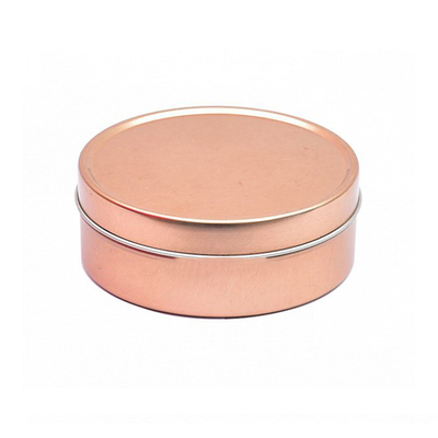 Lilin Kedelai Beraroma Logam Aluminium Mini Tin Lilin Untuk Votive Tealight 3oz