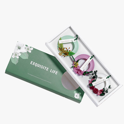Tablet Lilin Beraroma Lilin Kedelai Segar Polikromatik Bulat 50g