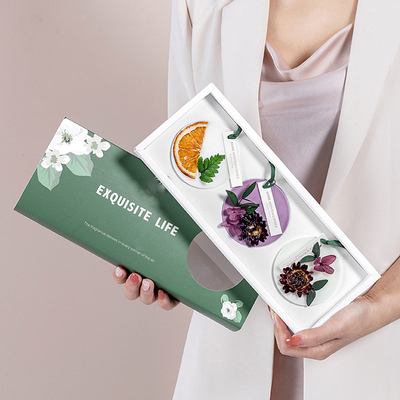 Tablet Lilin Beraroma Lilin Kedelai Segar Polikromatik Bulat 50g
