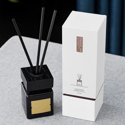 Minyak Wangi Mewah Botol Kaca Hitam Reed Diffuser 100ml