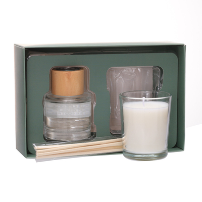 Lilin Beraroma Kustom Diffuser Set Label Pribadi
