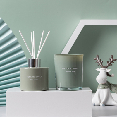 AROMA HOME Fragrance Oil Reed Diffuser Lilin Beraroma Desain Unik
