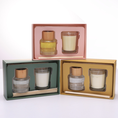 Label Pribadi Kecil Scented Soy Wax Candle Home Fragrance Gift Set