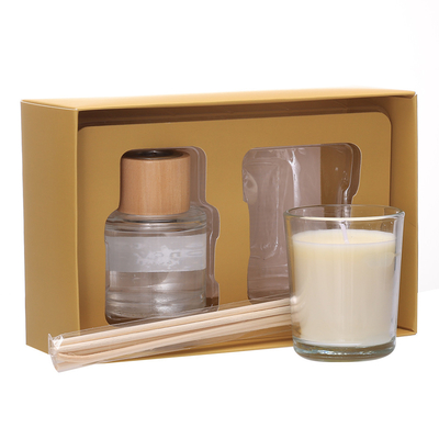 Label Pribadi Kecil Scented Soy Wax Candle Home Fragrance Gift Set