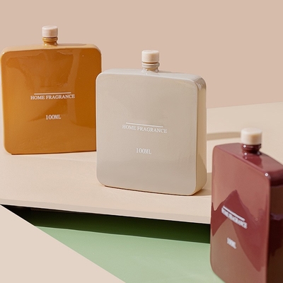Scent Stick Air Refresh Aroma Reed Diffuser Oil Glass Bottle 100ml untuk Rumah Kantor