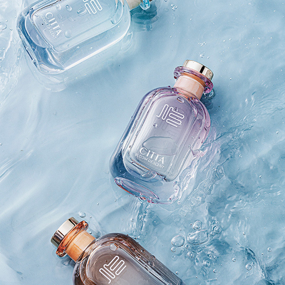 Botol Kaca Kustom Minyak Esensial Tongkat Aromaterapi Clear Reed Diffuser Rumah Tangga