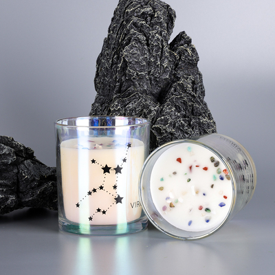 Lilin Lilin Kedelai Wangi Aroma Lilin Rumah Label Pribadi Kecil