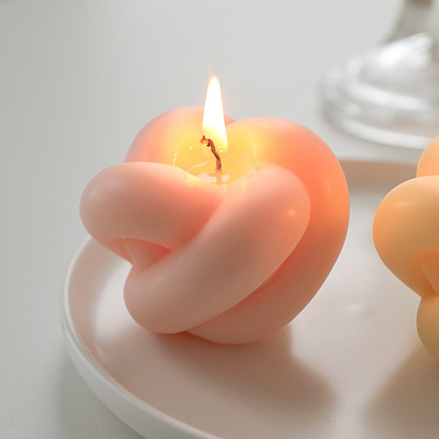 AROMA RUMAH Buatan Tangan Dekorasi Rumah Kecil Lucu Twist Bola Ajaib Simpul Bentuk Lilin Ukir Lilin Aroma