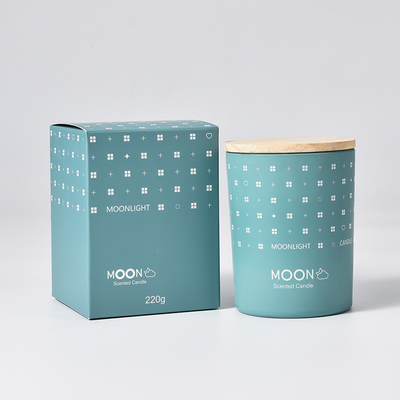 AROMA RUMAH Kustom Mewah Nordic Pernikahan Hari Ibu Bulan Aroma Tanpa Asap Lilin Aromaterapi Lilin Beraroma Di Kaca