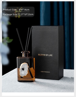 Aromaterapi Essential Oil Office Air Fresh Parfum Botol Kaca Reed Diffuser