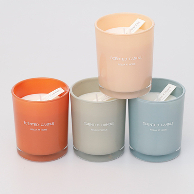 AROMA HOME Best Seller Kotak Hadiah Aromatik Set Toples Kaca Disesuaikan 100% Set Lilin Beraroma Alami