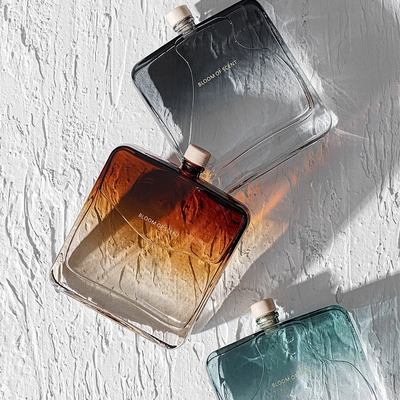 Rumah Aromaterapi Minyak Esensial Reed Diffuser Parfum Botol Kaca Kristal