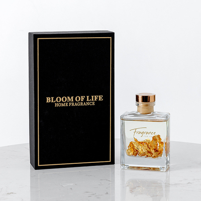 Rumah Aromaterapi Essential Oil Fragrance Parfum Crystal Glass Bottle Reed Diffuser