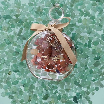 Rumah Aromaterapi Essential Oil Fragrance Parfum Crystal Glass Bottle Reed Diffuser
