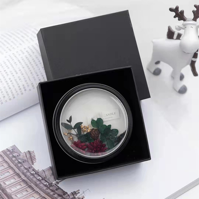 Lilin Kedelai Mencair Label Pribadi Lilin Timah Beraroma Dengan Potpourri Untuk Pernikahan