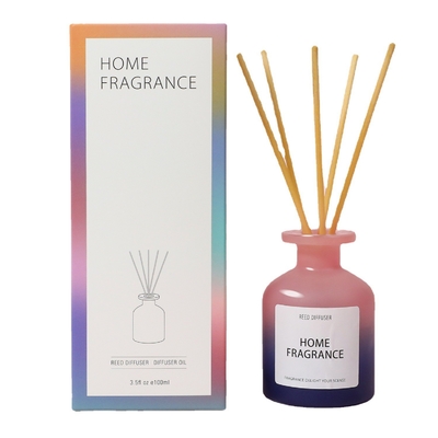 Botol Minyak Esensial Aromaterapi Botol Kaca Kamar Tidur Udara Segar Bunga Reed Diffuser