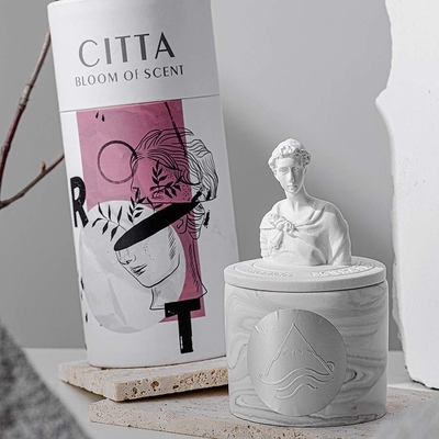 Wewangian Buatan Tangan Lilin Beraroma George David COS Plester Gypsum Sculpture