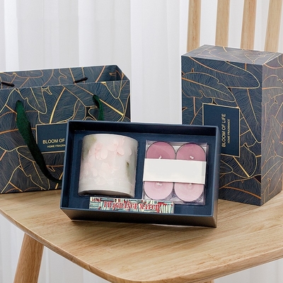 Silinder Piala Bunga Teh Lilin Wangi Lilin Hadiah Set Warna-warni Untuk Pesta Pernikahan