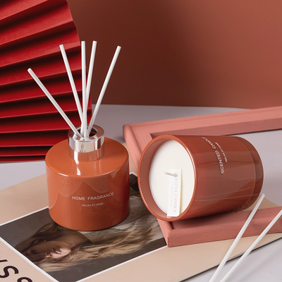 AROMA HOME Fragrance Oil Set Kotak Hadiah Lilin Beraroma Reed Diffuser Unik