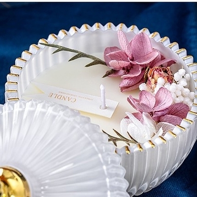 Label Pribadi Lilin Kedelai Beraroma Romantis Hari Valentine Disesuaikan