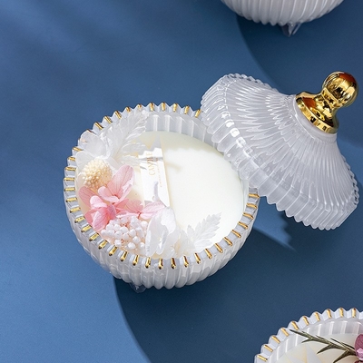 Label Pribadi Lilin Kedelai Beraroma Romantis Hari Valentine Disesuaikan