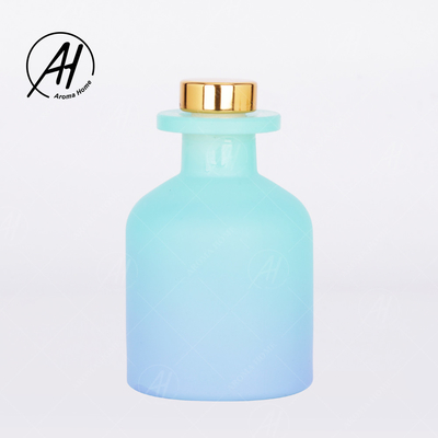 Set Kado Berkualitas Tinggi 100ml Natrral Gradien Mewah Minyak Esensial Pengharum Rumah Reed Diffuser