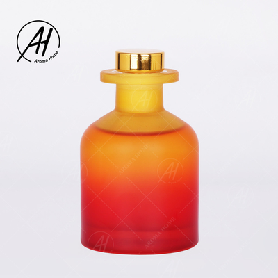 Set Kado Berkualitas Tinggi 100ml Natrral Gradien Mewah Minyak Esensial Pengharum Rumah Reed Diffuser