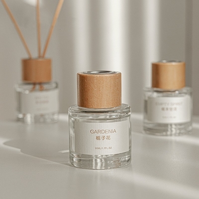 Tersedia 50ml Botol Aroma Diffuser Reed Diffuser Pengharum Ruangan Untuk Hotel