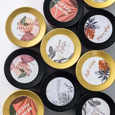 Decor Jar Hadiah Lilin Set 100% Soy Wax Travel Tin Wangi Lilin 5 pcs/Set