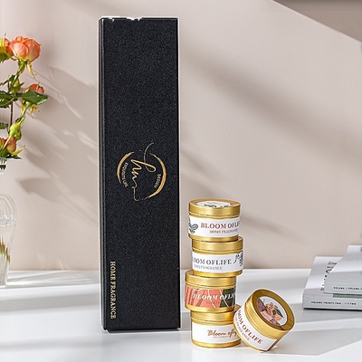 Decor Jar Hadiah Lilin Set 100% Soy Wax Travel Tin Wangi Lilin 5 pcs/Set