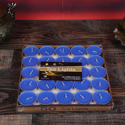 Aromaterapi Tealight Berbentuk Hati Tanpa Asap Lilin Lilin Wangi Kedelai 50 Pcs