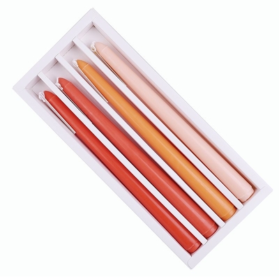 Agama Lilin Lancip Lilin 4pcs Gift Set Doa Acara Pesta Warna Campuran