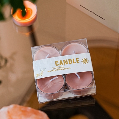 Lampu Batu Batu Kristal Aromaterapi Set 4 Tempat Lilin Tealight Untuk Pernikahan