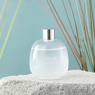 Ruang Bunga Mawar Botol Kaca Minyak Aromatik Tongkat Reed Diffuser Untuk Rumah