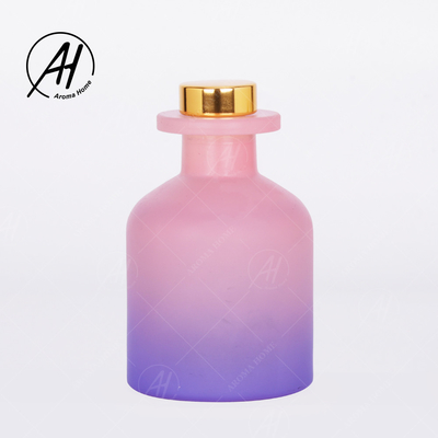 Dekorasi Rumah Fragrance Gradient Minyak Esensi Aroma Reed Diffuser Dengan Kotak