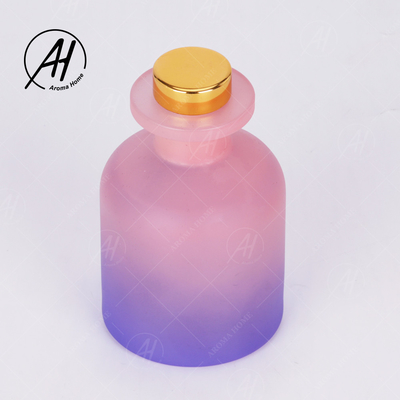 Dekorasi Rumah Fragrance Gradient Minyak Esensi Aroma Reed Diffuser Dengan Kotak