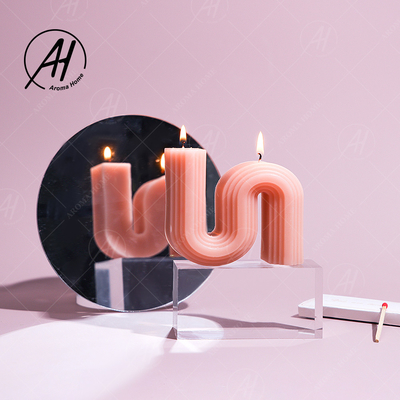 Rumah Unik S Bentuk Lilin Kedelai Lilin Wangi Horizontal Vertikal