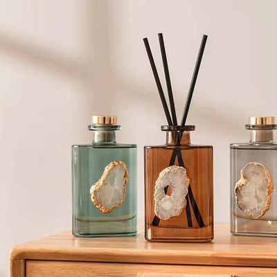 AROMA RUMAH Amber Crystal Essential Oil Reed Diffuser Set 180ml Untuk Kamar Tidur