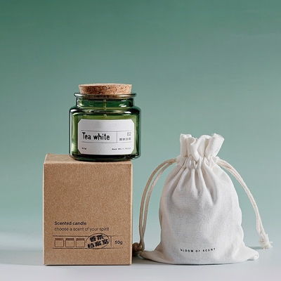 Aromaterapi Soy Wax Scented Body Candle Gift Print Kustomisasi Pengepakan Barang