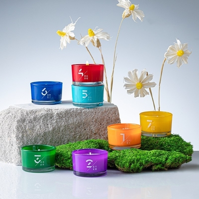 Set Lilin Wangi Reed Diffuser Wangi Mewah Dengan Kemasan Kotak Hadiah Stiker