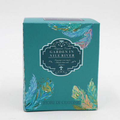 Lilin Beraroma Kedelai Capri Biru Ramah Lingkungan Dalam Aroma Rosemary Lavender