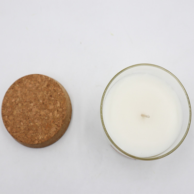 8oz Lilin Beraroma Lilin Alami Peppermint Eucalyptus Dengan Tutup Gabus