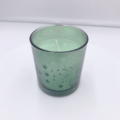 Lilin Rumah Aroma Elektroplating Kuning Buatan Rumah Untuk Aromaterapi
