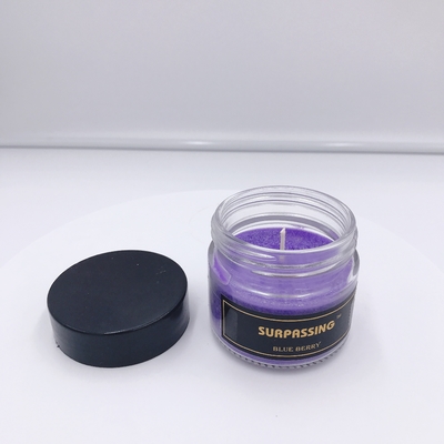 Lilin Beraroma Aromaterapi Blueberry Kustom Lilin Minyak Esensial Murni